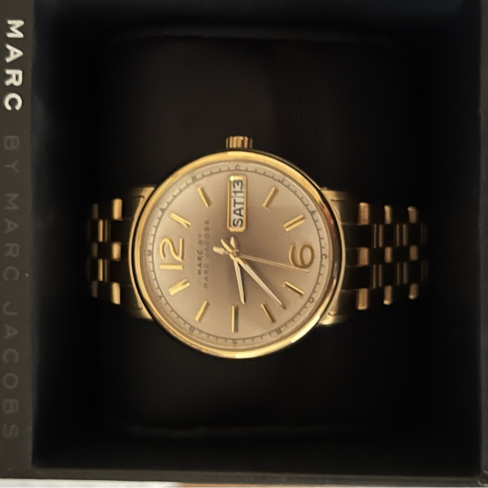 Marc Jacobs Gold Watch